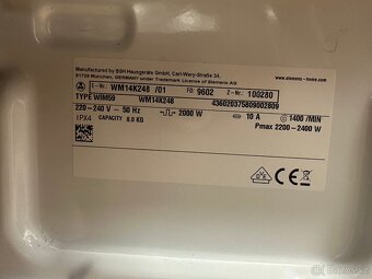 Pračka Siemens (135) - 7