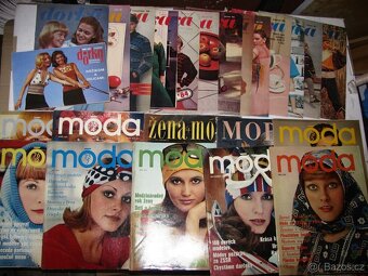 staré - starožitné české a německé modní časopisy - 7