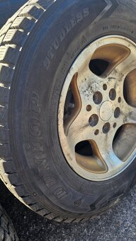 Jeep Cherokee. Prodam komplet zimni kola 225/70/15 - 7
