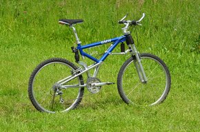 Historické celoodpružené skládací MTB značky BMW - 7