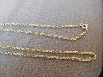 ZLATÝ ŘETÍZEK - NÁHRDELNÍK - 14k - 7