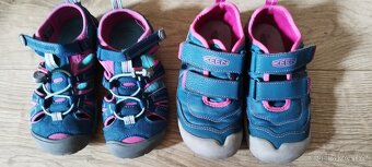 Boty-sandale znaky- KEEN - 7