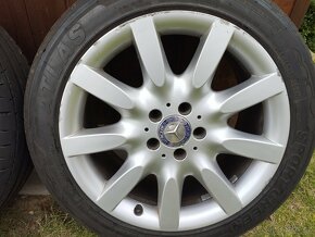 ALU kola 8,5x18" s letními pneu 245/50, 5x112 mm, Mercedes - 7