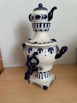 Starý keramický samovar GŽEL SSSR - 7