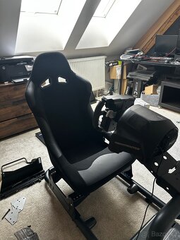 SimRig – nová sedačka, držák na monitor - bez volantu - 7