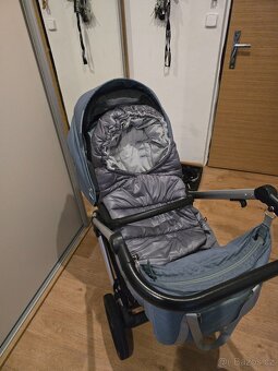 BABY DESIGN Kočárek kombinovaný Bueno 205 Tyrkys - 7