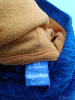 Nepromokavé kalhoty+ balíček oblečení vel 110/116 - 7