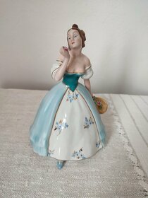 Royal dux porcelánová soška žena 20 cm - 7