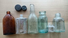 Staré skleněné lahvičky - 7