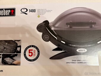 Weber Q1400 el.gril - nový, nevybalený - 7