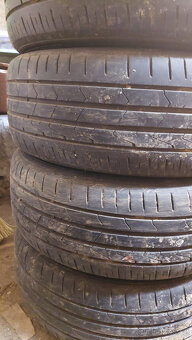 Prodám sadu letních pneu Hankook 195/55/15 - 7