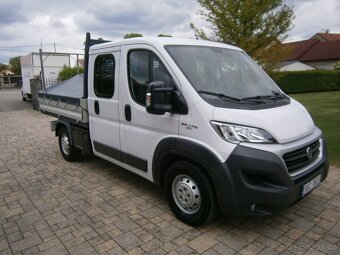 FIAT DUCATO 2,3 DVOUKABINA 7 MÍST 163157 KM-2017 - 7
