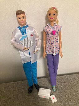 Barbie Mattel veterinář, chovatelka psů B - 7
