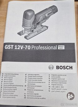 BOSCH GST 12V-70 PROFESSIONAL Aku kmitací pila - 7