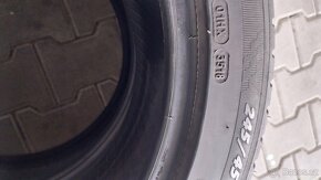 Prodám 2 x letní pneu Michelin 245/45/19 - 7