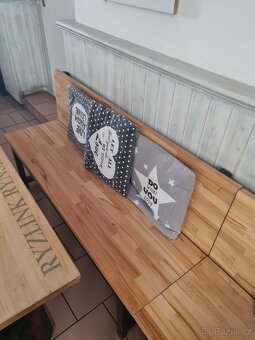 Stoly lavice, barové židle - 7