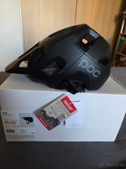 Cyklistická helma POC Kortal - Uranium Black Matt 55-58 cm - 7