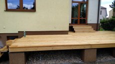 Dřevěné terasy, terasa sibiřský modřín - 7