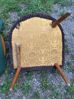 RETRO designová křesla - cena za obě 1.500,- - 7