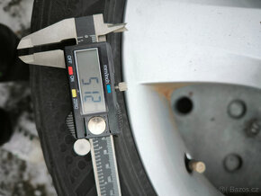 Litá kola 5x120 R17, zimní pneu 205/50/17 - 7