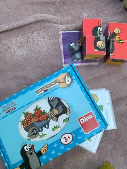 Hry: domino, brusle, magnetické stavebnice, merkur, Smolíček - 7