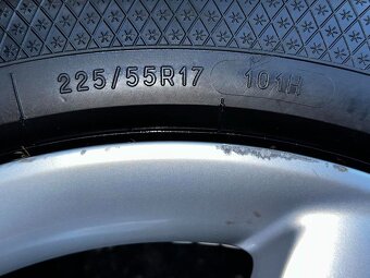Original ALU kola Audi 17" 7,5J ET37 + 225/55/R17 - 7