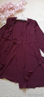 Shein elegantní zavinovací šaty s páskem - 7