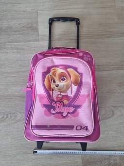Dětský kufr na kolečkách Paw Patrol (Skye) – použitý - 7