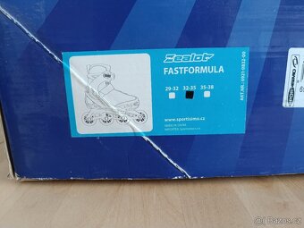 Dětské kolečkové brusle Zealot FAST FORMULA vel. 32-35 - 7