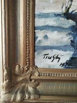 obraz ZIMNÍ NÁDHERA, olej, Jaroslav Tlustý - 7