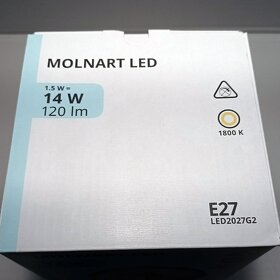 IKEA MOLNART, LED dekorační žárovka E27, LED2027G2 - 7