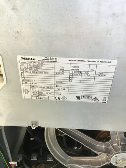 Pračka Miele PW6107 EL MF Profesionální pračka PW 6107 EL MF - 7