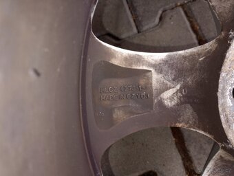 Alu litá kola Škoda Fabia II 15" originál Škoda - 7