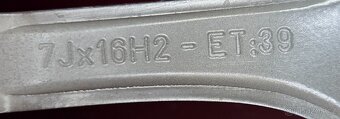 16-LETNÍ OBUTÁ ALU LITÁ KOLA 4x98 ORIGINÁL ALFA ROMEO MiTo - 7