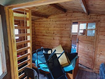 Dřevěná chatka 6x3m - 7