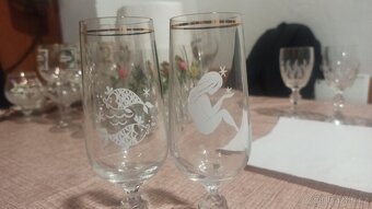 Skleničky porcelán - 7