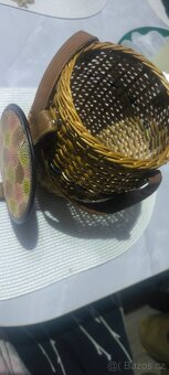 Stará proutěná kabelka - 7