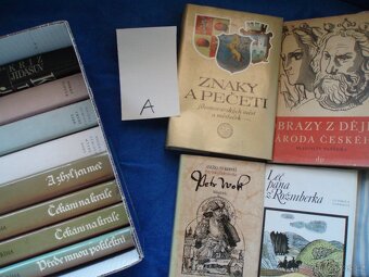 staré knihy-Jirásek, Němcová, Říha, Vančura - 7