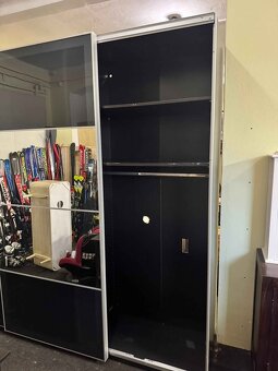 Kvalitní Vysoká šatní skříň s posuvnými dveřmi Ikea Pax - 7