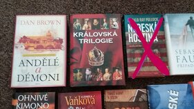 Různé knihy-historické, drama, thrillery, romány, bestselery - 7