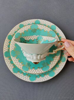 Unikátní porcelánová sada Sorau Carstens Porzellan (1925) - 7