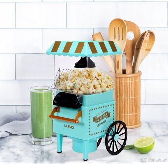 Stroj na popcorn - LUND vozík - Nový - 7