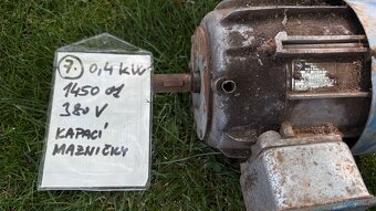 Elektromotor asynchronní třífázový, jednofázový různé - 7