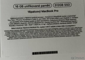 Apple MacBook Pro 16" ll M1 PRO ll Záruka 17 měsíců - 7