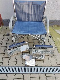 Prodám mechanický invalidní zesílený vozík - 7
