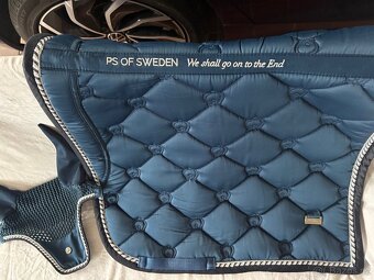 Podsedlová deka drezurní Equestrian Stockholm + čabraka - 7