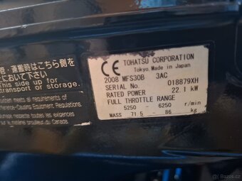 Lodní motor Tohatsu MFS30B (30HP) + nová plynová páka - 7