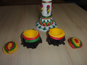 RASTAFARI, REGGAE, BOB MARLEY, JAMAJKA, ZELENÝ LIST, SKA - 7