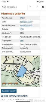 Prodám pozemek na Vsetíně v údolí Červenka - 7