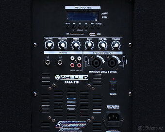 Aktivní subwoofer Mc Grey PASA 118 – nový - 7